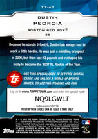 2011 Topps Town Dustin Pedroia #TT-47