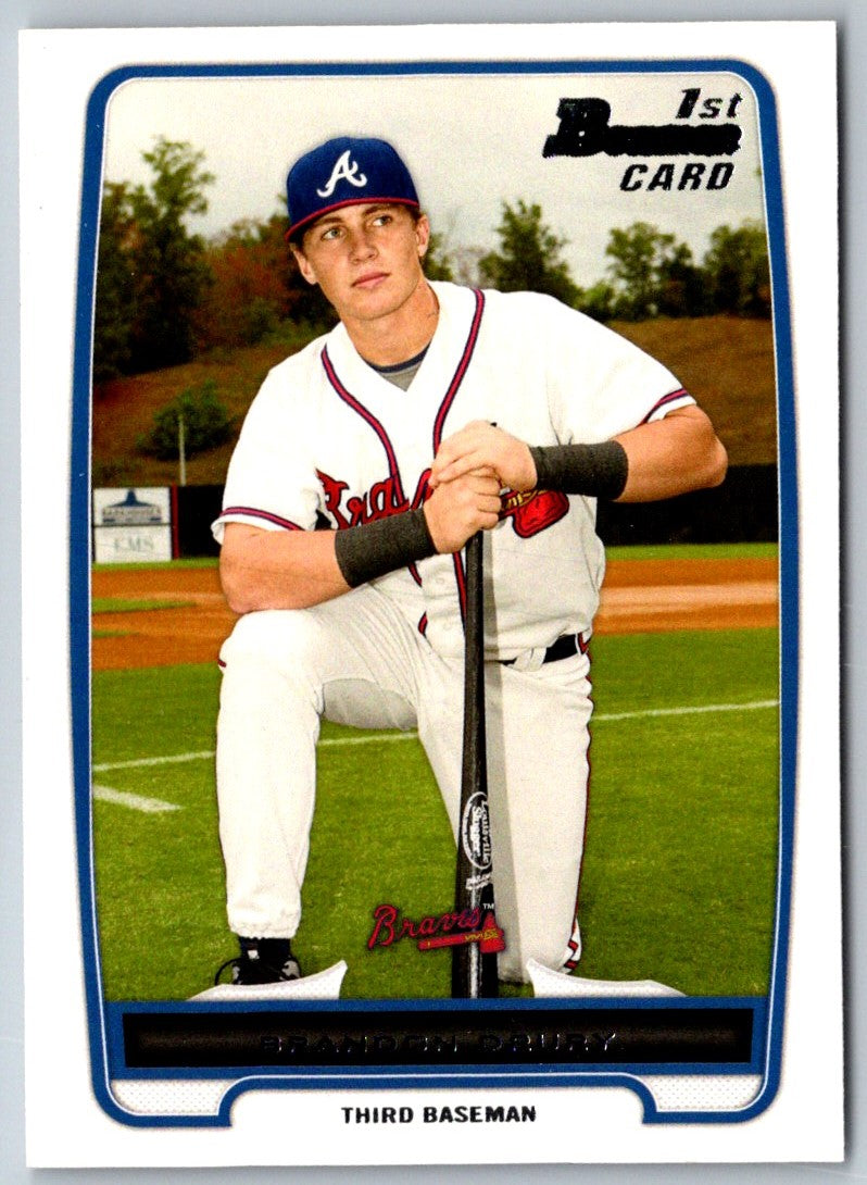 2012 Bowman Prospects Brandon Drury