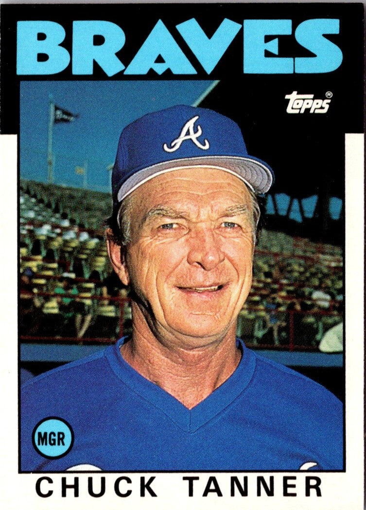 1986 Topps Traded Chuck Tanner