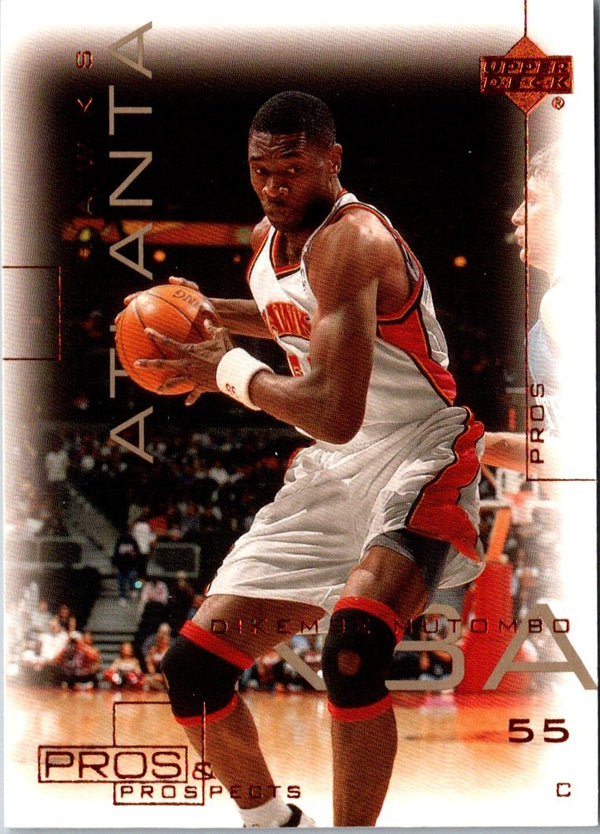 2002 Upper Deck Championship Drive Dikembe Mutombo #55