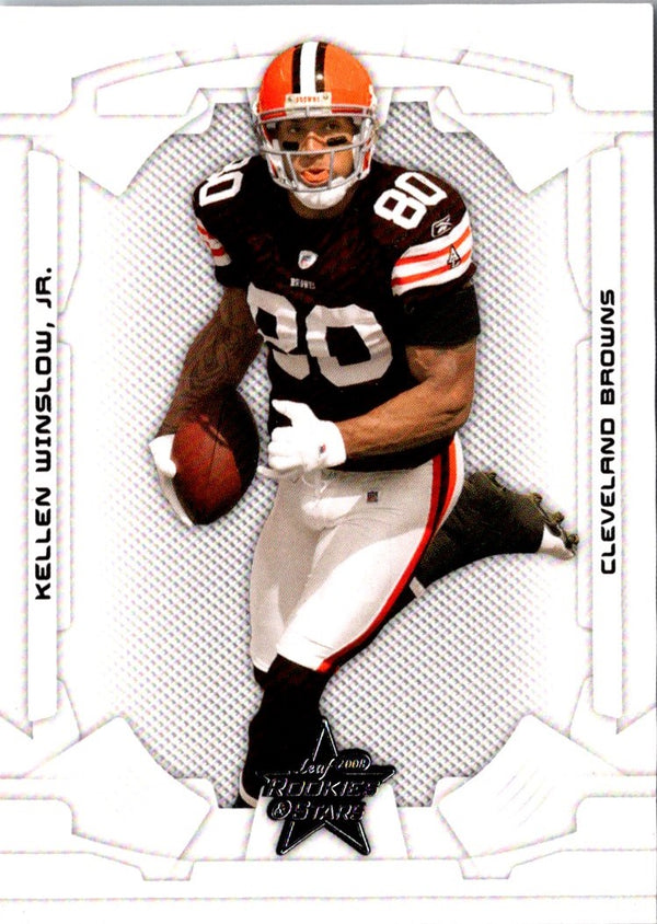 2008 Leaf Rookies & Stars Kellen Winslow Jr. #24