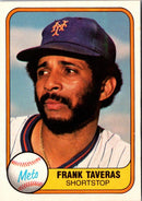 1981 Fleer Frank Taveras