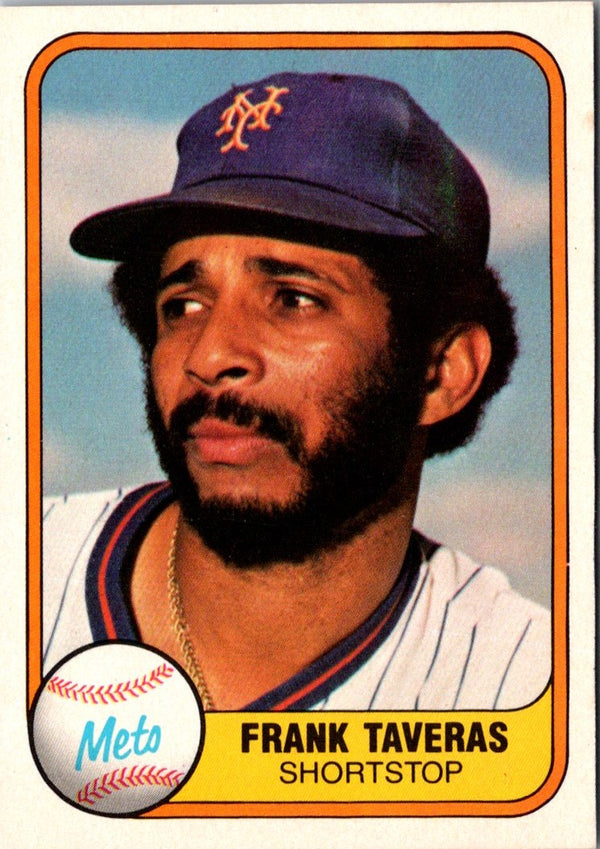 1981 Fleer Frank Taveras #320