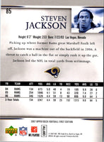 2007 Upper Deck First Edition Steven Jackson #85