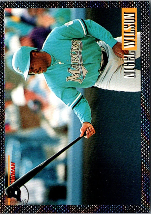 1993 Bowman Nigel Wilson #351