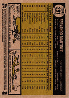 2010 Topps Heritage Fernando Martinez #291