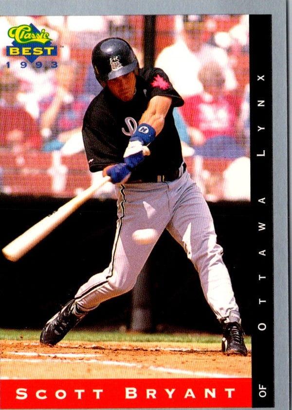 1993 Classic Best Scott Bryant #126
