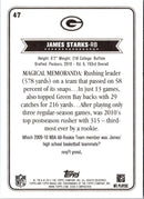 2012 Topps Magic James Starks