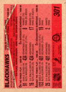 1989 O-Pee-Chee Chicago Blackhawks