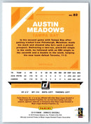 2019 Donruss Holo Orange Austin Meadows