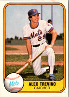 1981 Fleer Alex Trevino #318