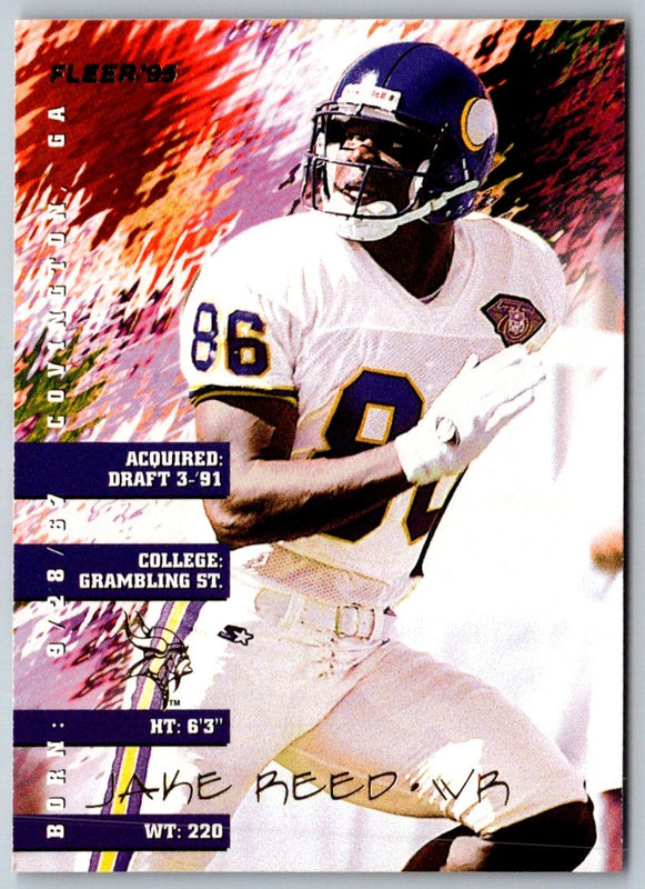 1995 Fleer Jake Reed #241