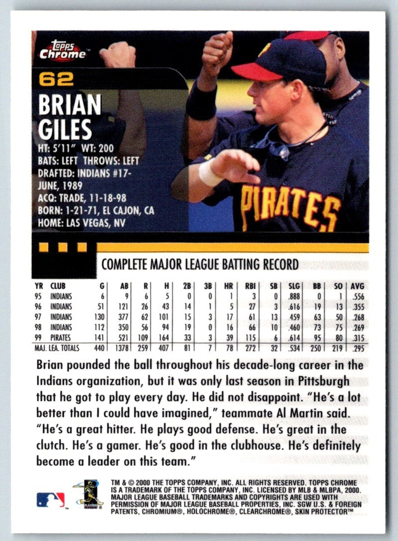 2000 Topps Brian Giles