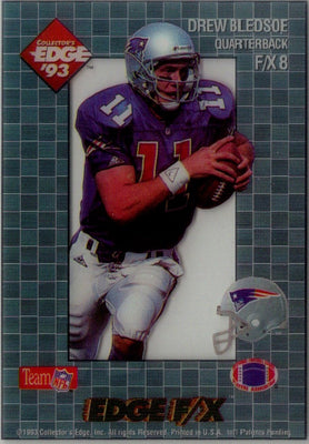 1993 Collector's Edge Drew Bledsoe Prototypes Drew Bledsoe #F/X P1A