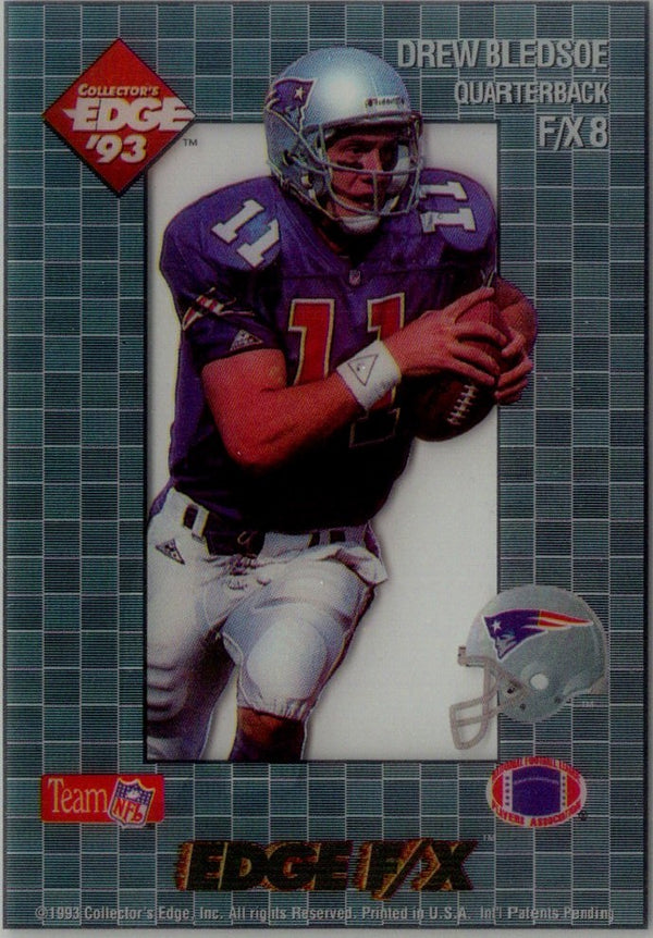 1993 Collector's Edge Drew Bledsoe Prototypes Drew Bledsoe #F/X P1A