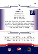 2005 Donruss Throwback Threads Tiki Barber