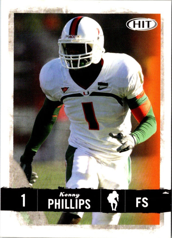 2008 SAGE HIT Kenny Phillips #81