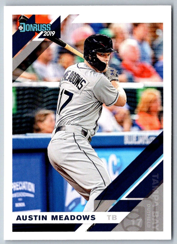 2019 Donruss Holo Orange Austin Meadows #82