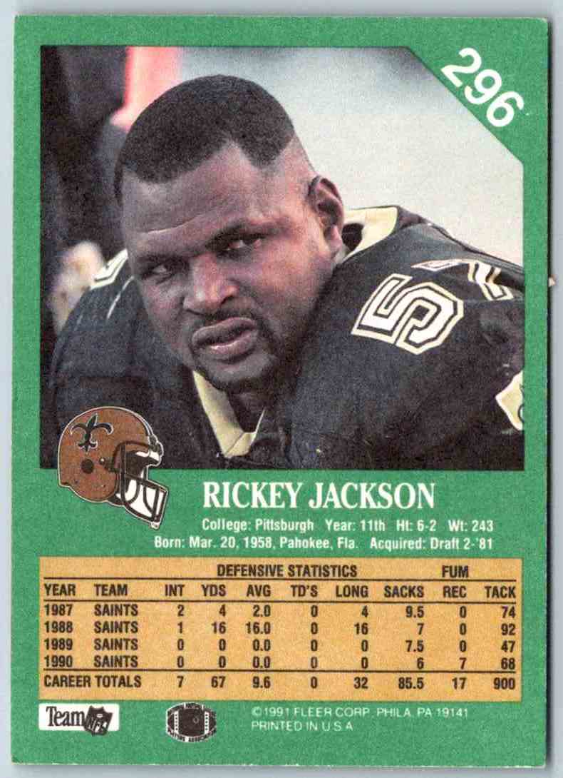 1991 Fleer Ultra Rickey Jackson