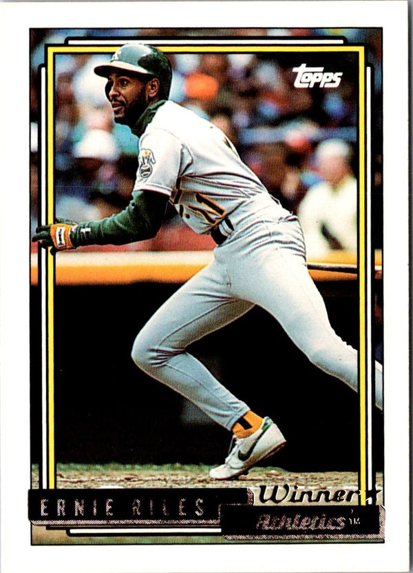 1992 Topps Ernie Riles #187