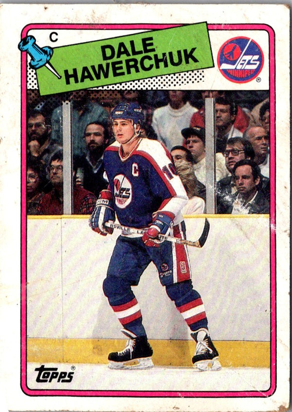 1988 Topps Dale Hawerchuk #65