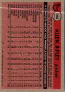 1981 Topps Allen Ripley