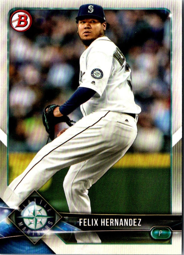 2018 Bowman Felix Hernandez #88