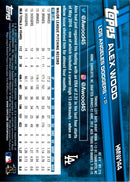 2017 Topps Holiday Alex Wood