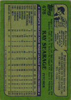 1982 Topps Ray Searage #478 Rookie