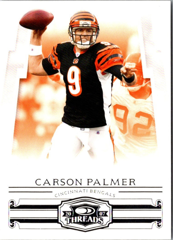 2007 Donruss Threads Carson Palmer #71
