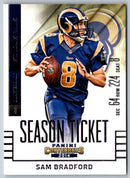 2014 Panini Contenders Sam Bradford