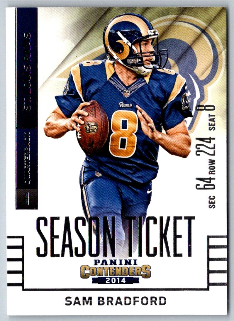 2014 Panini Contenders Sam Bradford