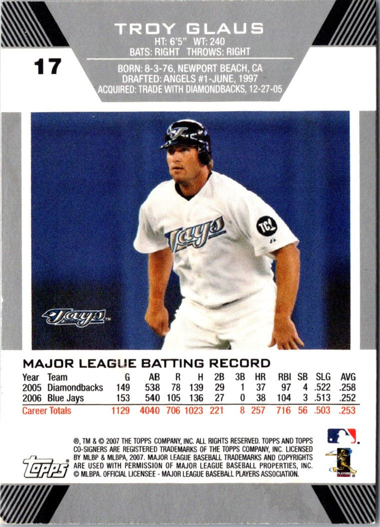 2007 Topps Troy Glaus