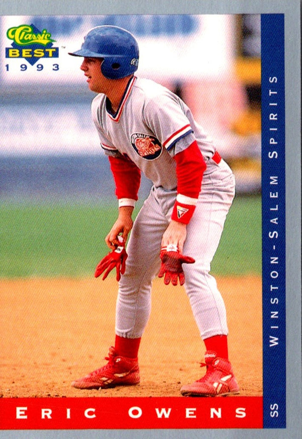 1993 Classic Best Eric Owens #288