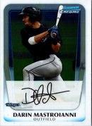 2011 Bowman Chrome Prospect Darin Mastroianni
