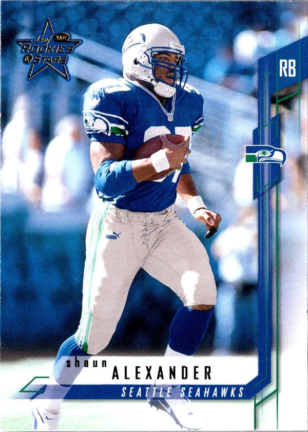 2001 Leaf Rookies & Stars Shaun Alexander #79