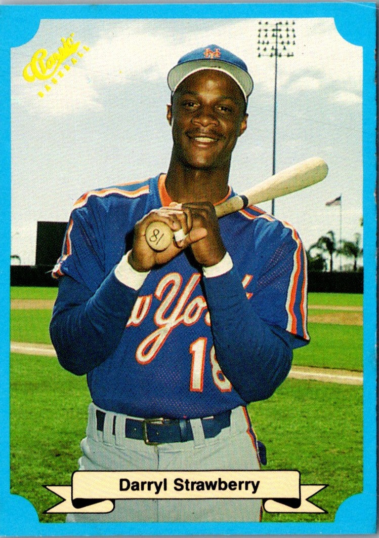 1988 Classic Blue Darryl Strawberry