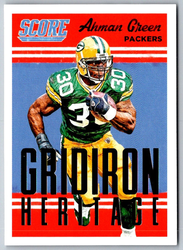 2015 Score Gridiron Heritage Ahman Green #11