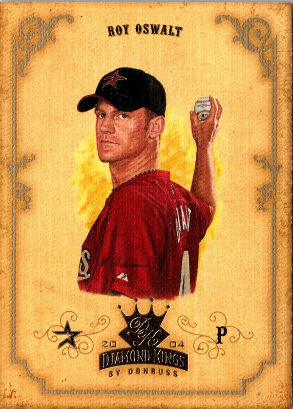 2004 Donruss Diamond Kings Roy Oswalt #134