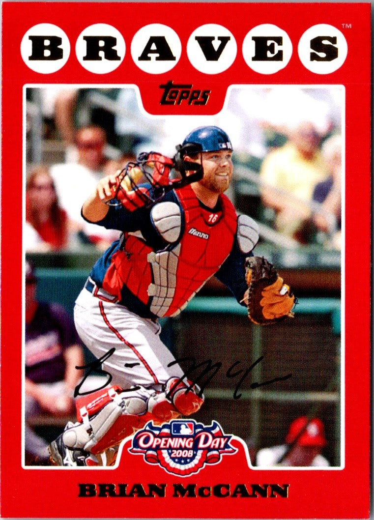 2008 Topps Opening Day Brian McCann