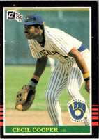 1985 Leaf Cecil Cooper #246
