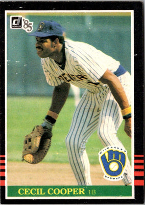 1985 Leaf Cecil Cooper #246