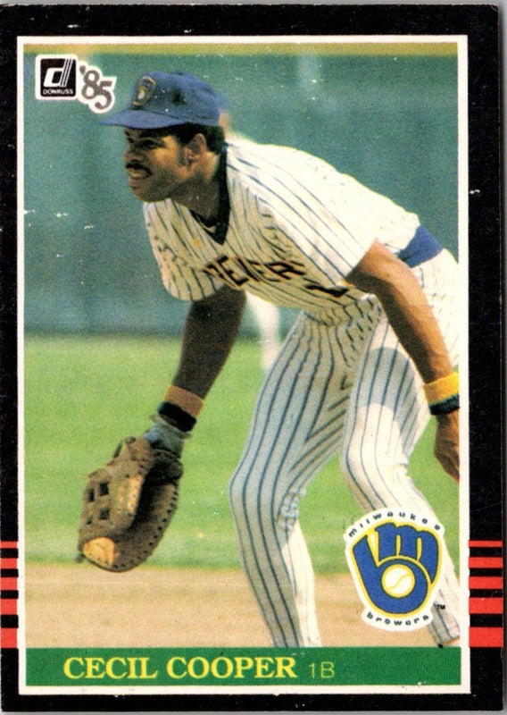 1985 Leaf Cecil Cooper #246