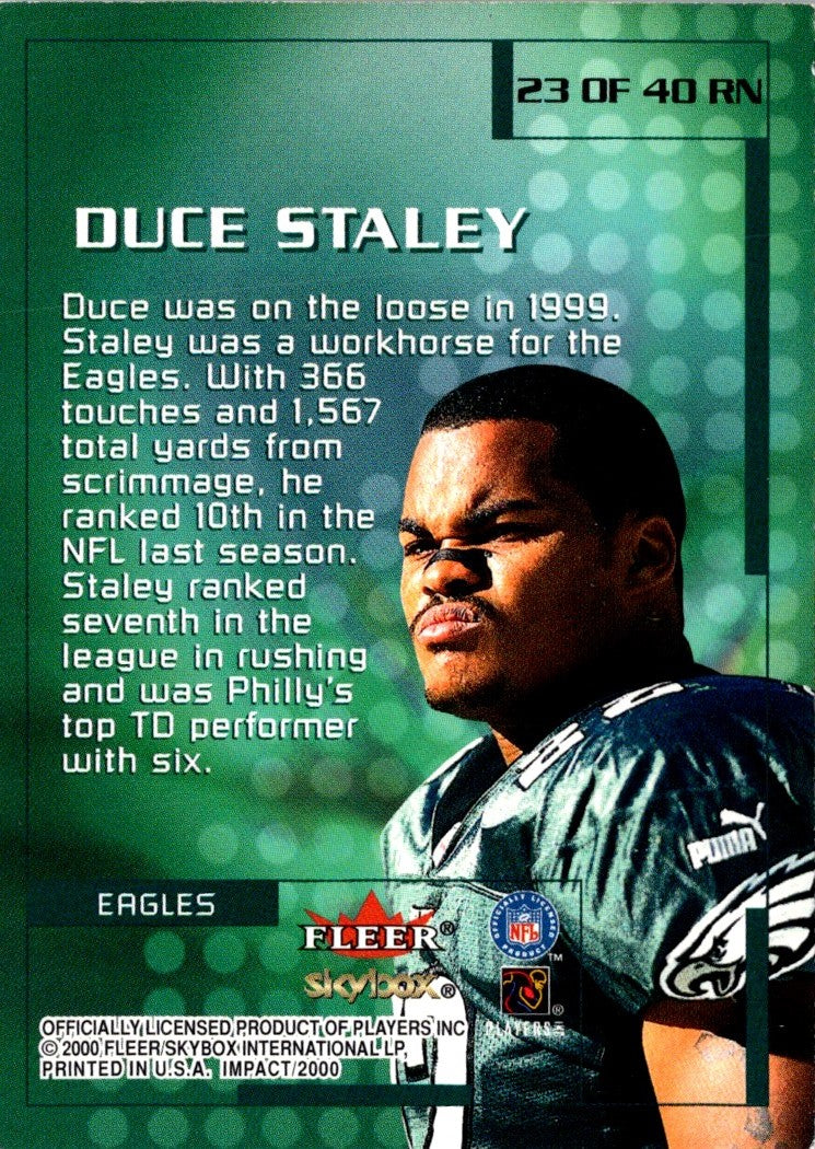 2000 Impact Rewind '99 Duce Staley