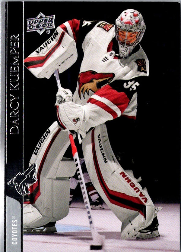 2020 Upper Deck Clear Cut Exclusives Darcy Kuemper #12