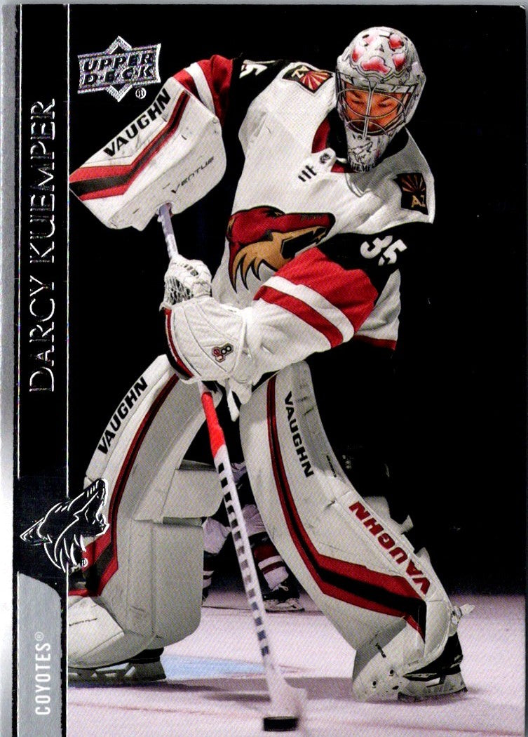 2020 Upper Deck Clear Cut Exclusives Darcy Kuemper