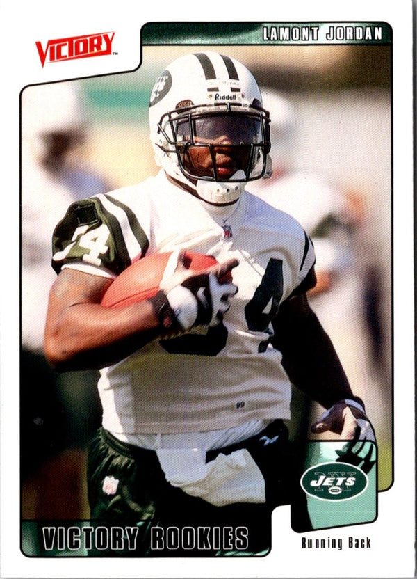 2001 Upper Deck Victory LaMont Jordan #408 Rookie