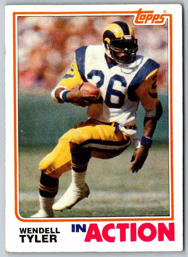 1982 Topps Wendell Tyler #386