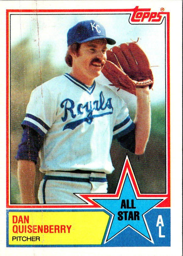 1983 Topps Dan Quisenberry #396