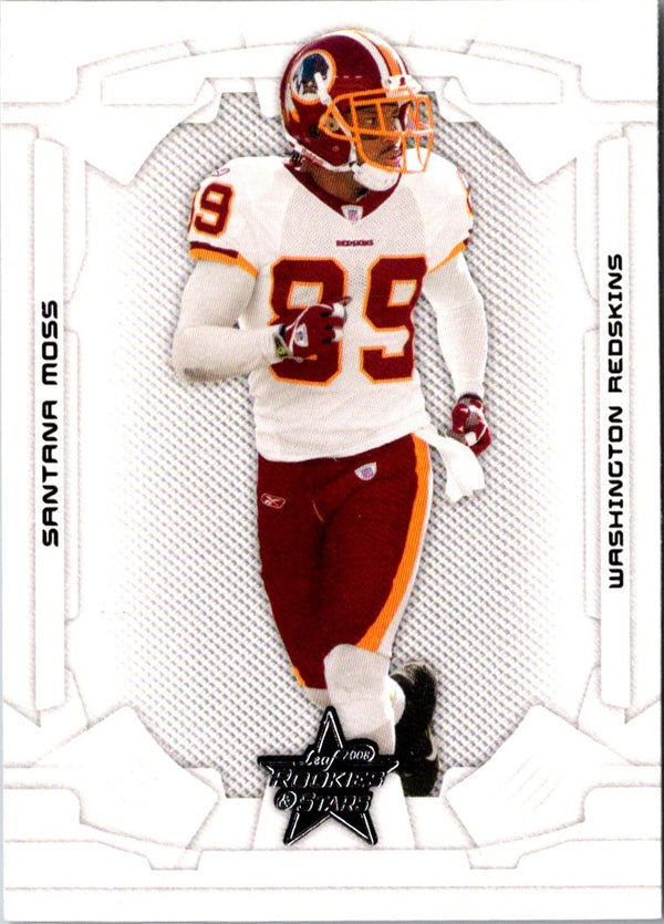 2008 Leaf Limited Santana Moss #99